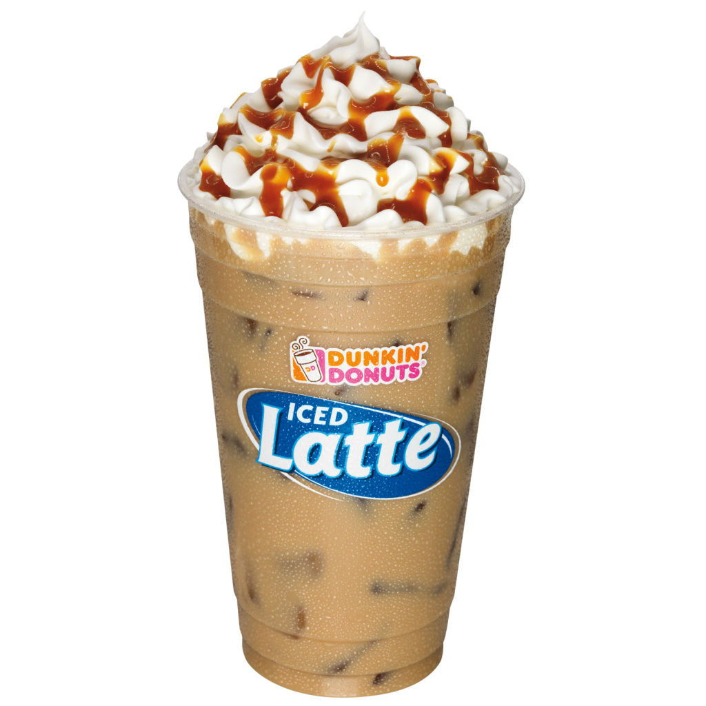 Caramel Swirl Latte Dunkin Donuts SG