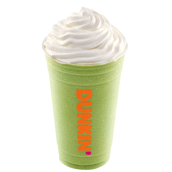 Matcha Green Tea Latte Dunkin Donuts SG
